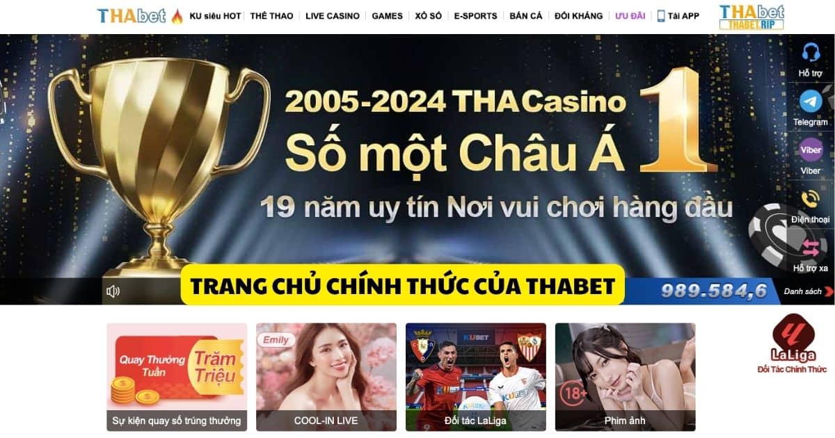 Tải app Thabet tại Trang chủ chính thức 