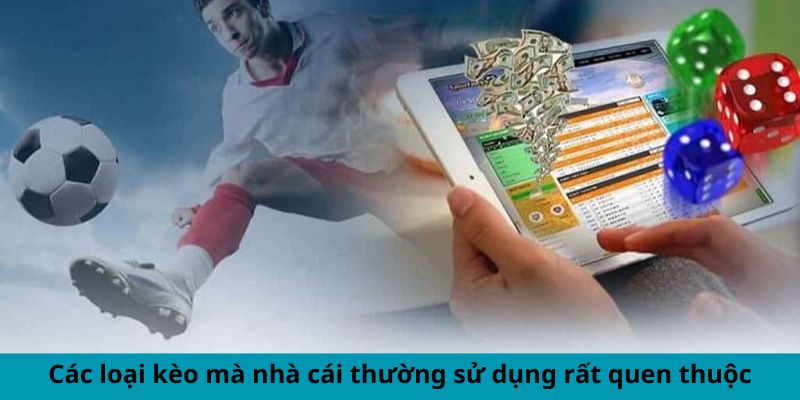 Các loại kèo mà nhà cái thường sử dụng rất quen thuộc